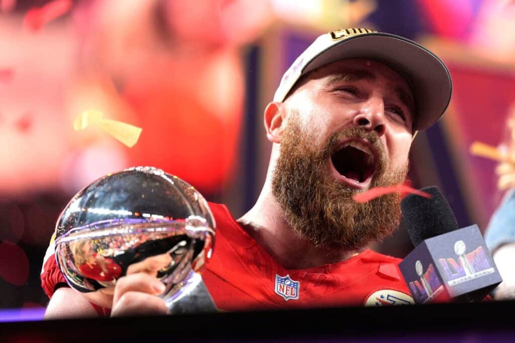 Taylor Swift and Travis Kelce