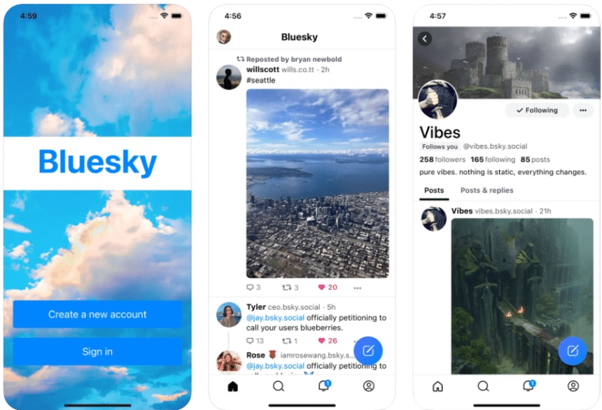 all about bluesky app
