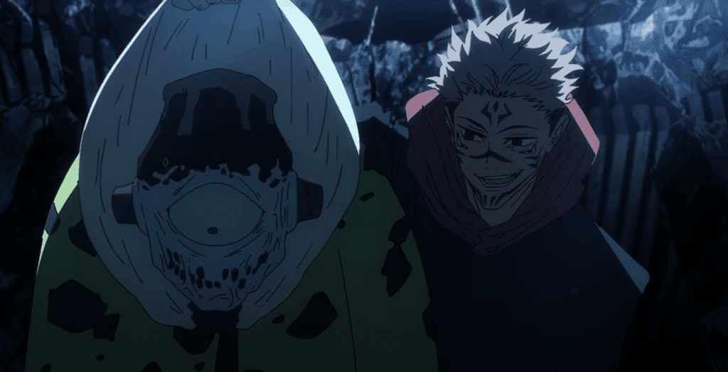 sukuna form before yuji