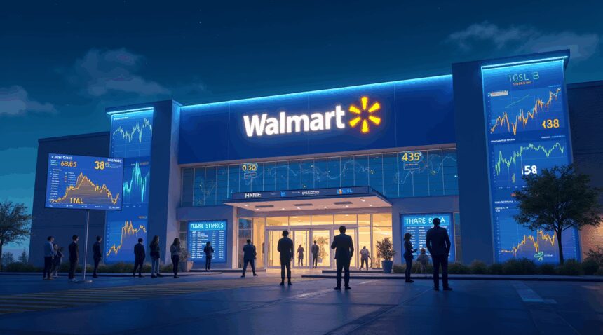 Effects of the walmart stock split