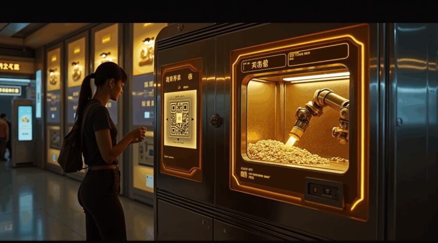 How gold recycling atms work