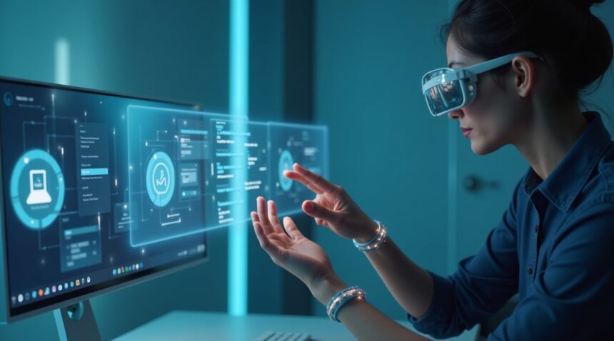 Meta researchers are developing a gesture-controlled wristband that can interact with a computer
