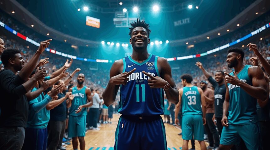 MrBeast and his connection with the Chartlotte Hornets