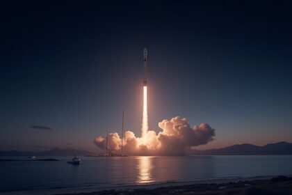 SpaceX launches 24 Starlink satellites into a polar orbit