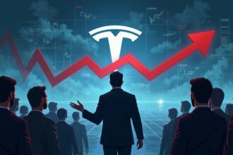 Tesla's earnings hitting a new low, with its largest revenue drop in a decade