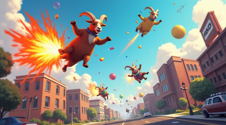 how do the goat simulator games fare in today's games and environment for gamers and diversity