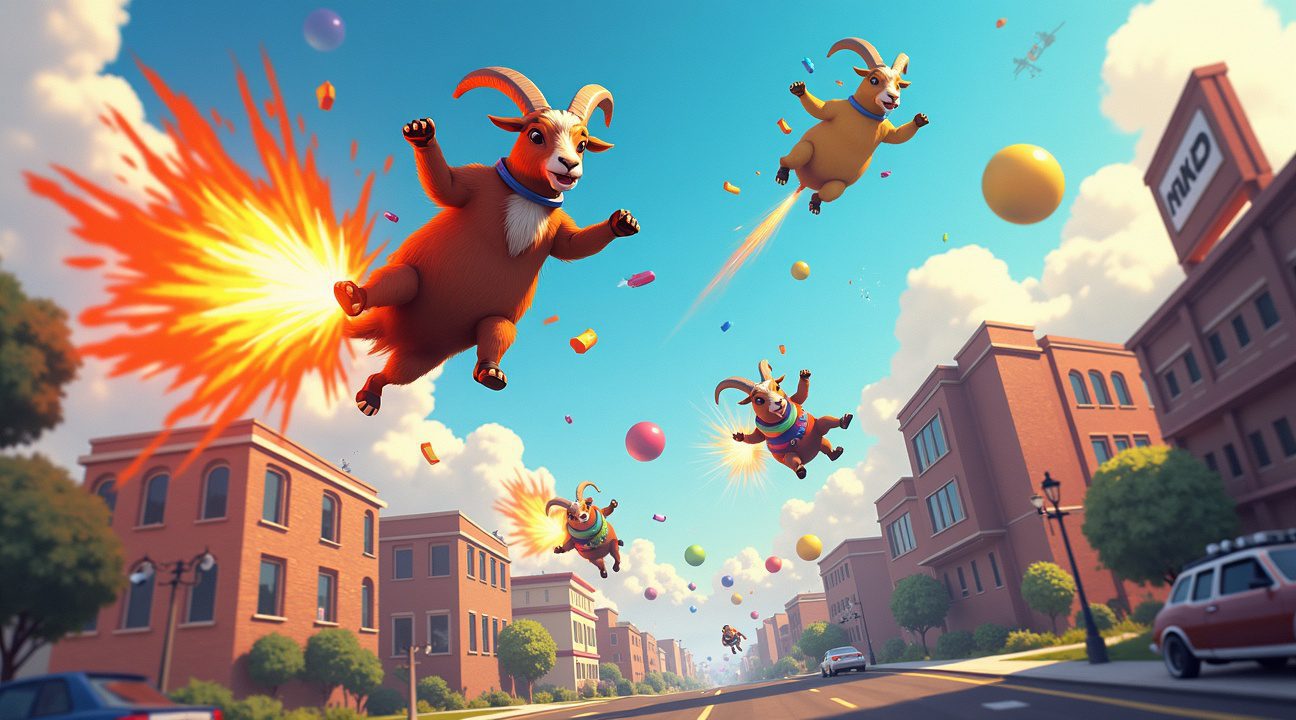how do the goat simulator games fare in today's games and environment for gamers and diversity