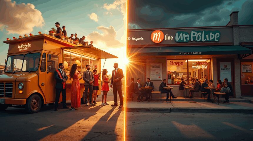 how mr potato did as a fast food restaurant