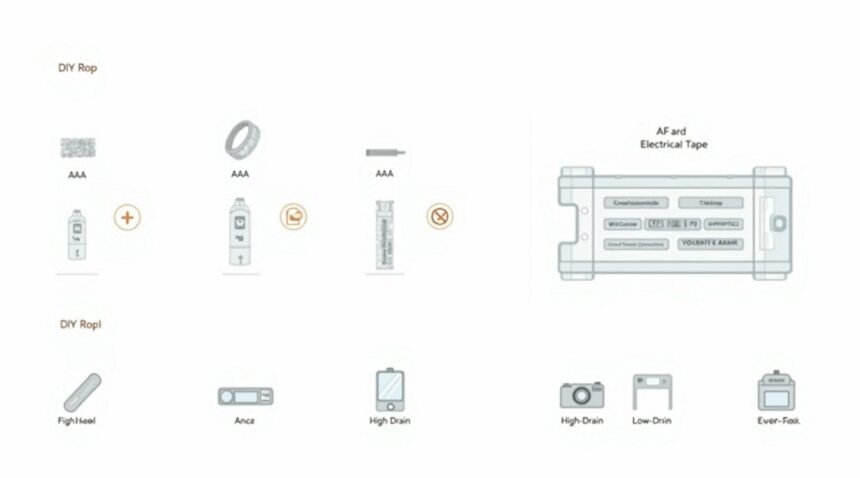 how to use aaa batteries in place of aa