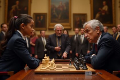 10-year-old beats chess grandmaster