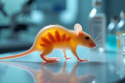 A discovery shows snack dye can make mice transparent in labs