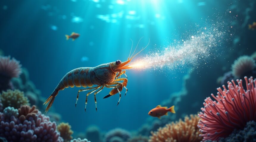 A shrimp's punch is so fast it boils water - its claw crack creates bubbles hotter than the sun