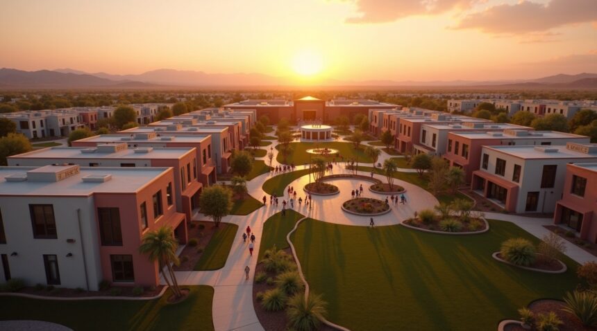 Christian Bale created a village that cost $22 million so that siblings in foster care can stay together