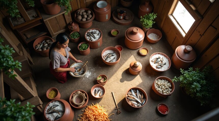 Dinalian or Balaw in the Philippines as an ingredient that is able to last for a decade or more without spoiling