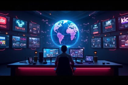 How did YouTube and Twitch shape the gaming and streaming industry