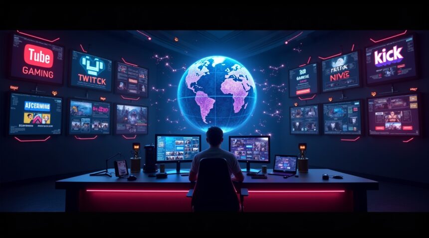 How did YouTube and Twitch shape the gaming and streaming industry