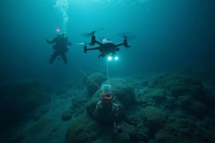 In Norway, underwater drones remove ghost fishing nets, rescuing trapped marine animals