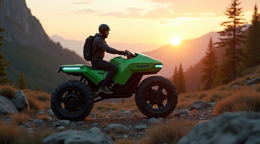 Knowing more about the Kawasaki CORLEO, a robotic mobility concept powered by a 150cc hydrogen engine