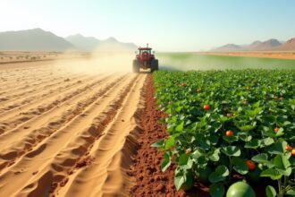 Norwegian tech is making deserts farmable by turning sand into soil in 7 hours