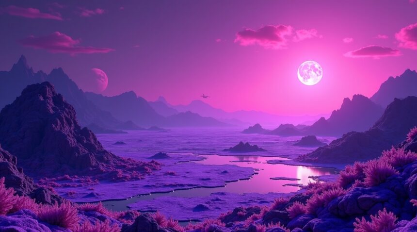 Research suggests that alien life could be purple and may not appear green as often imagined