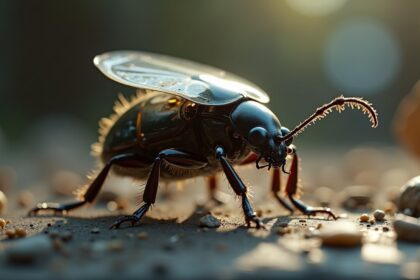 Scientists in Japan have created real-life cyborg beetles by merging living inseacts witgh solar-powered robotic exoskeletons