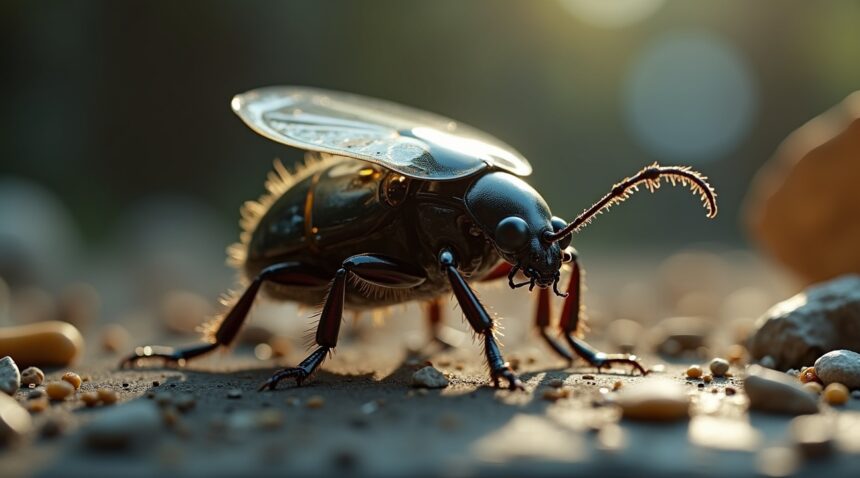 Scientists in Japan have created real-life cyborg beetles by merging living inseacts witgh solar-powered robotic exoskeletons