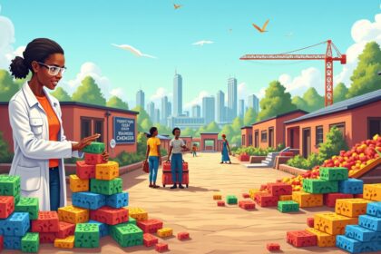 Startup in Kenya is building bricks from plastic waste that are nearly 7 times stroger than concrete and 30% cheaper