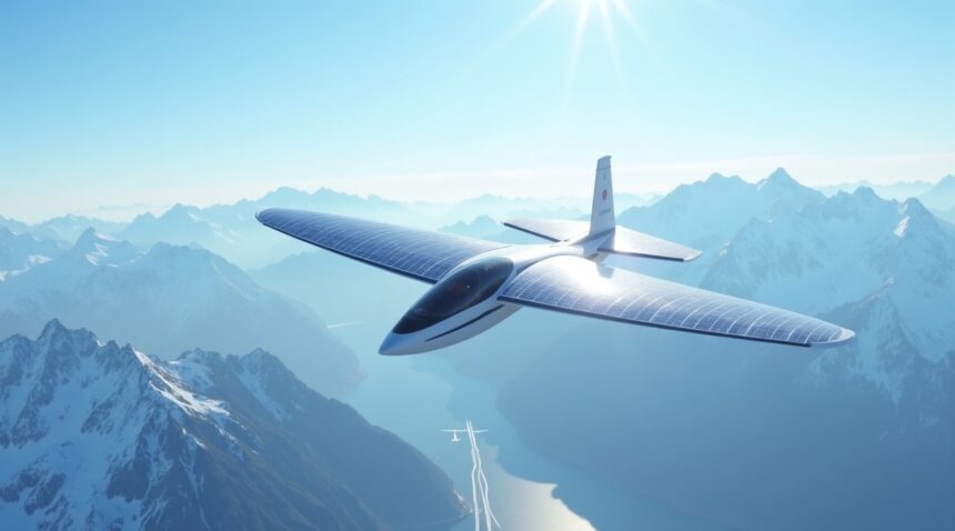 Switzerland sets new world record by flying a solar powered plane at over 31,000 feet