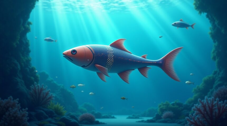 The UK has created a robot fish that eats ocean plastic and powers itself by digesting it