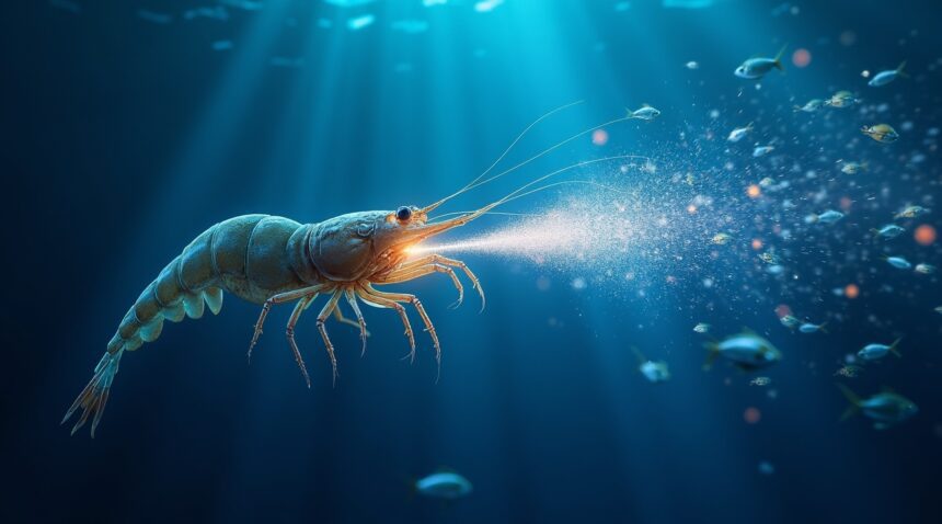 The loudest animal in the world is a 2 cm long prawn
