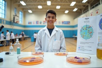 a high school freshman discovered that oregano oil outperforms amoxicillin in eliminating bacteria