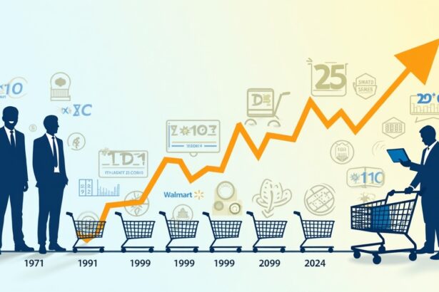history of the walmart split