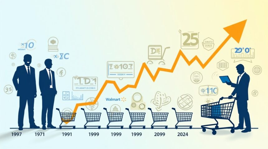 history of the walmart split