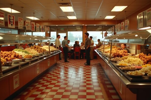 kfc's buffet history