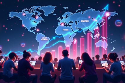 mobile gaming growth rate in 2025