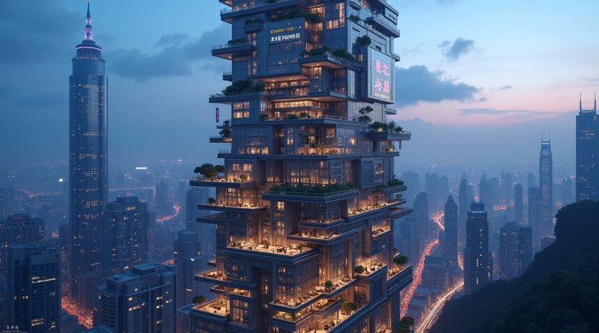 20,000 people live in eerie Black Mirror style building and have no reason to ever go outside