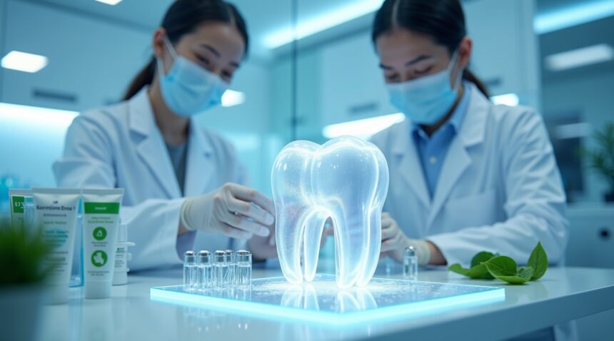 A new toothpaste made from human hair can stop decay and rebuild tooth enamel