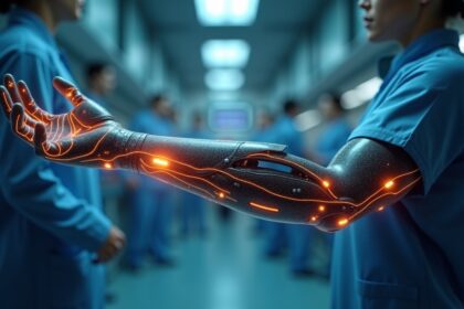 A prosthetic that can heal itself may soon make losing a limb feel less permanent than ever