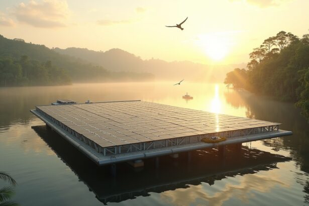 Brazil's floating solar farm on the Amazon River power over 15,000 homes without disrupting the ecosystem