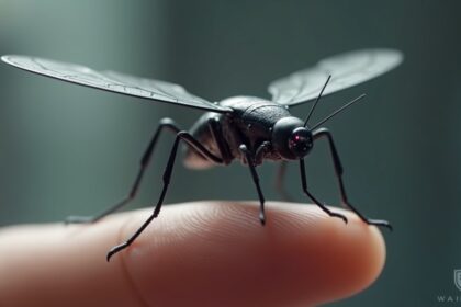 China has designed a mosquito-sized drone for the military that mimics the insect's movement and appearance