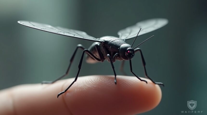 China has designed a mosquito-sized drone for the military that mimics the insect's movement and appearance