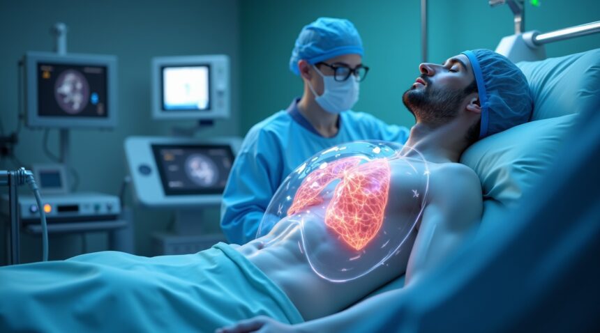 Chinese scientists transplanted a pig lung into a living brain-dead human in first-of-its-kind experiment
