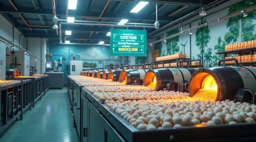 Eggshell waste is being used to make sustainable batteries with a high capacity and low cost