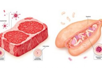 Experts explain why we're able to eat rare steak, but not rare chicken