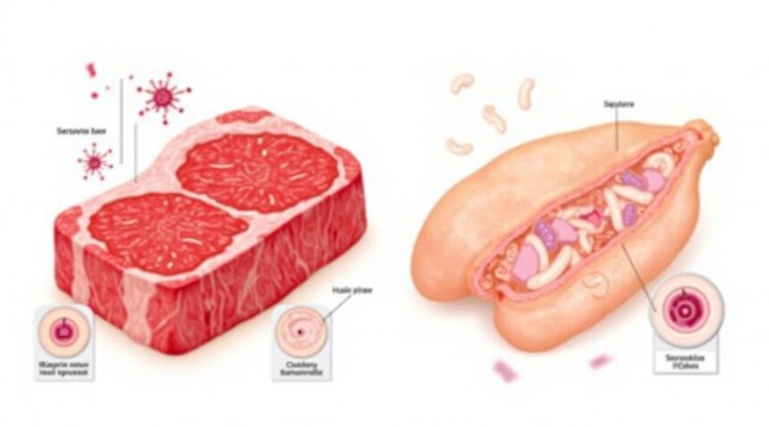 Experts explain why we're able to eat rare steak, but not rare chicken