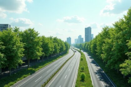 Germany's soundproof trees are genetically modified to block urban noise better than concrete