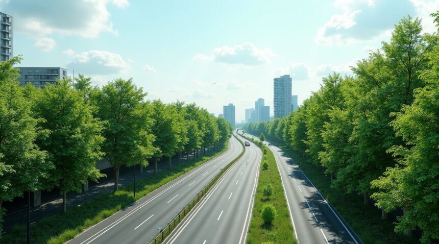 Germany's soundproof trees are genetically modified to block urban noise better than concrete