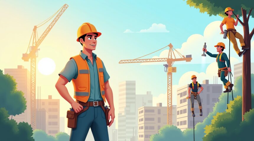 High-demand industries such as electrical work, tree-cutting, and welding are offering young workers paychecks far above entry-level corporate roles