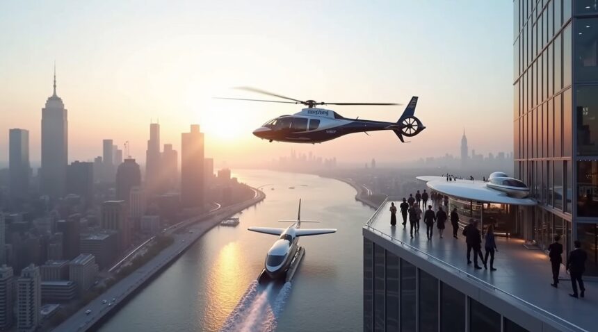In 2026, Uber users will be able to book helicopters and seaplanes directly from the Uber app