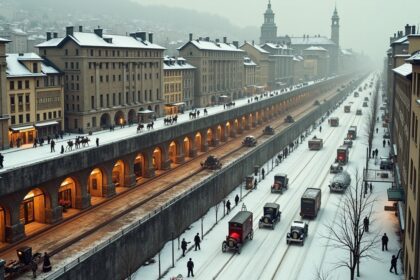 In Switzerland, mail is delivered underground using vacuum tubes